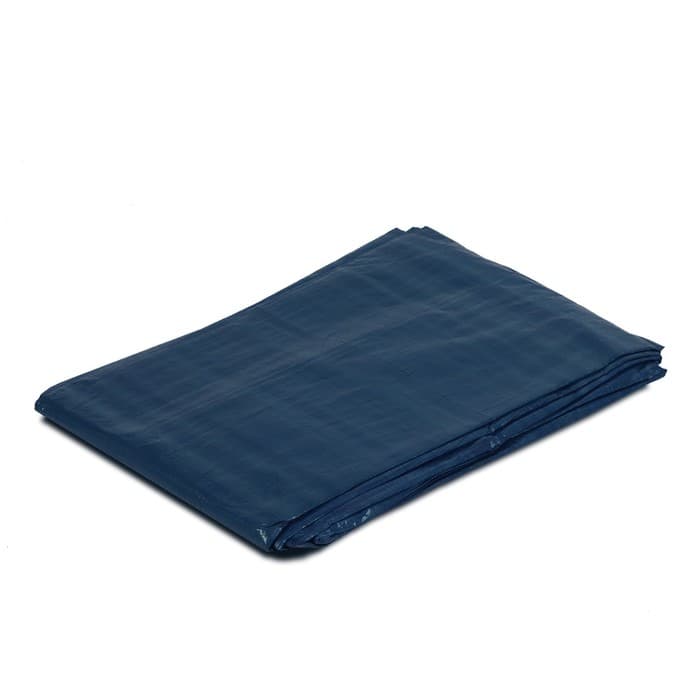 Тент защитный, 6×5 м, плотность 60 г/м², УФ, люверсы шаг 1 м, синий