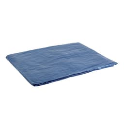 Тент защитный, 5×3 м, плотность 60 г/м², УФ, люверсы шаг 1 м, тарпаулин, УФ, голубой