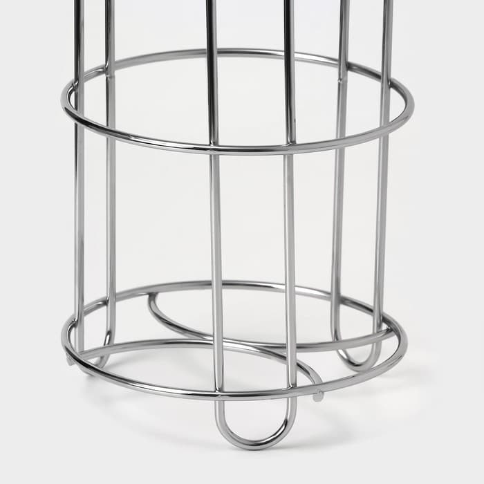 Держатель - стойка для туалетной бумаги Доляна, 14.5×15×48 см