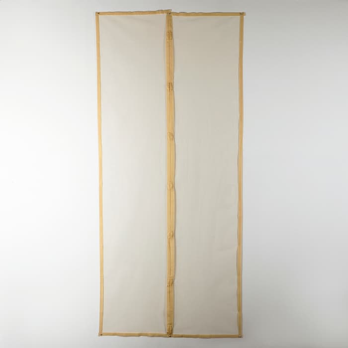 Сетка москитная на магнитах для защиты от насекомых, 100×210 см, бежевая