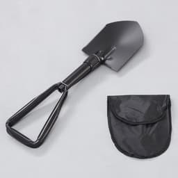 Лопата складная «Следопыт» в чехле, 58 см, черная