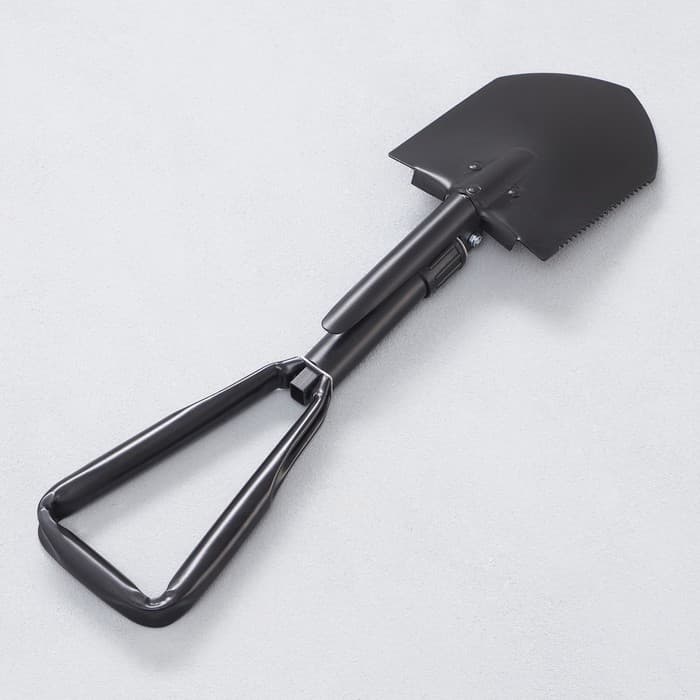 Лопата складная «Следопыт» в чехле, 58 см, черная