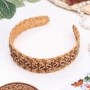 Ободок для волос «Орнамент», береста