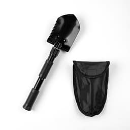 Лопата складная «Турист» в чехле, 37 см, черная