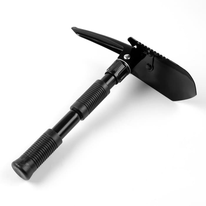 Лопата складная «Турист» в чехле, 37 см, черная