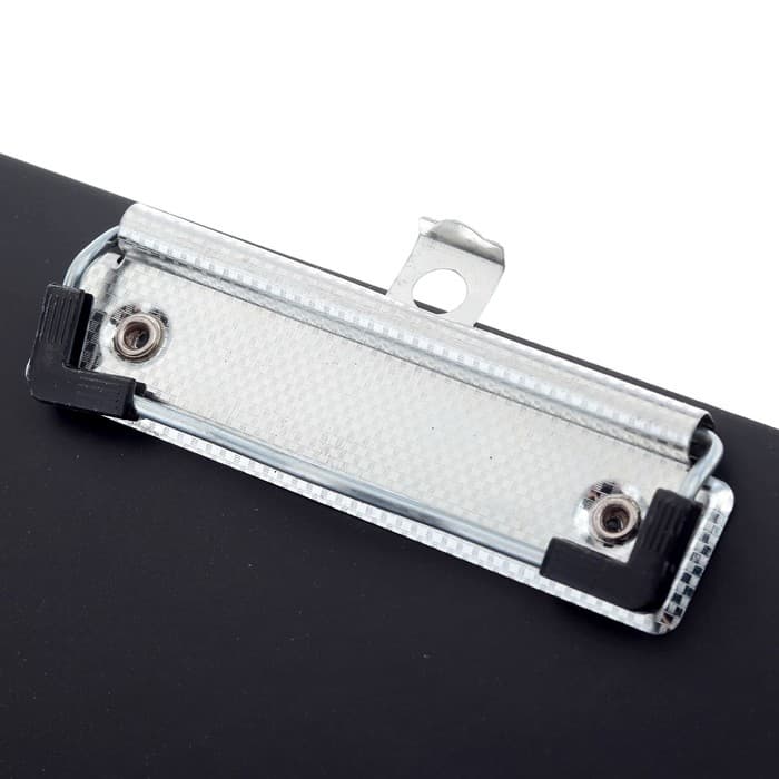 Планшет с зажимом А4, 2 мм, ErichKrause Standard, бумвинил, чёрный