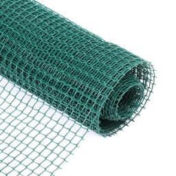 Сетка садовая, 1×10 м, ячейка ромб 15×15 мм, пластиковая, зелёная, Greengo, в рулоне
