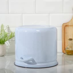 Кастрюля эмалированная, 12 л, d=28 см, с крышкой, без деколи, МИКС