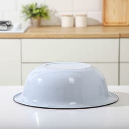 Таз пищевой, эмалированный, круглый, 9 л, d=40 см, МИКС