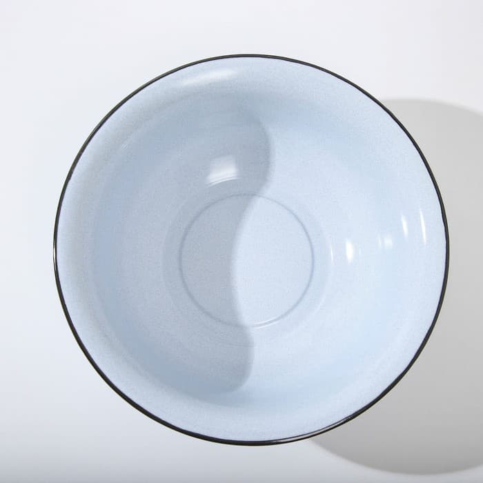 Таз пищевой, эмалированный, круглый, 9 л, d=40 см, МИКС