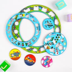 Спирограф WoodLand Toys «Транспорт»