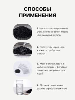 Уголь активированный Абсолют «Рецепты дедушки Никиты» 250 г