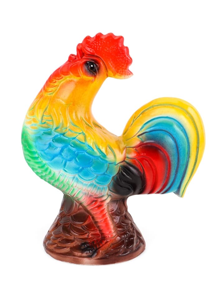 Садовая фигура из гипса «Петух Петя», 24×13×28 см
