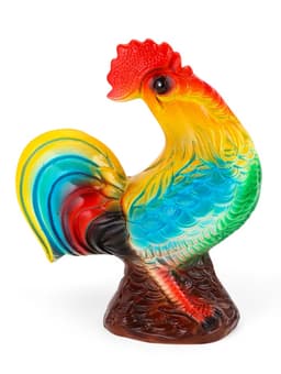 Садовая фигура из гипса «Петух Петя», 24×13×28 см