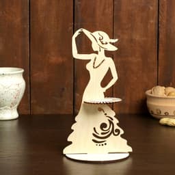 Салфетница «Дама в шляпе», 24x13x0,3 см