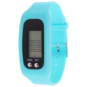 Шагомер-часы, 25×1.5×4 см, цвета МИКС