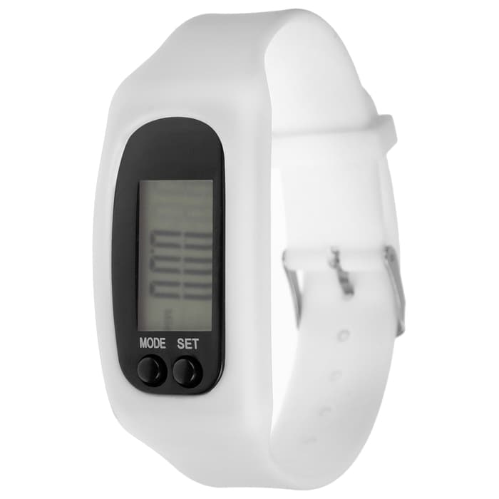 Шагомер-часы, 25×1.5×4 см, цвета МИКС