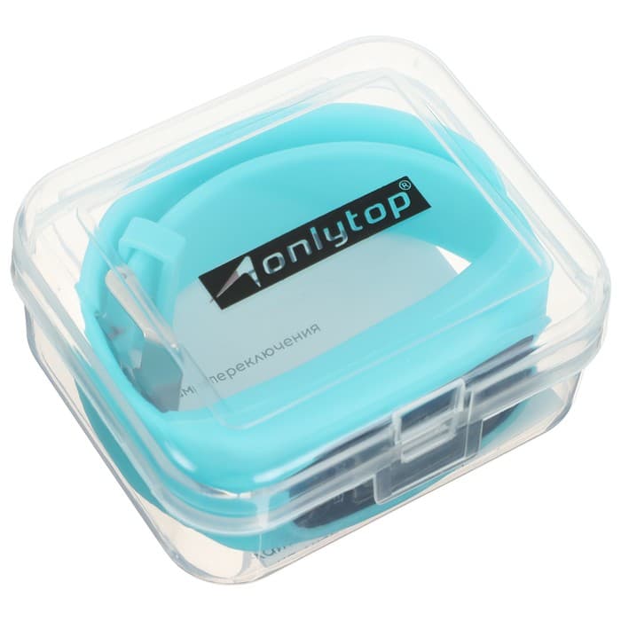 Шагомер-часы, 25×1.5×4 см, цвета МИКС