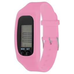 Шагомер-часы, 25×1.5×4 см, цвета МИКС