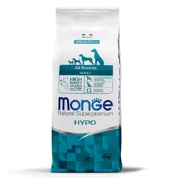 Сухой корм Monge Dog Speciality Hypoallergenic для собак, лосось/тунец, 12 кг