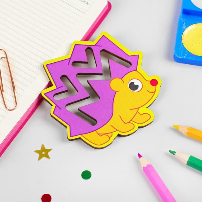 Трафареты для рисования Лесная мастерская «Животные»