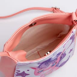 Сумка детская для девочки «Радужный единорог», отдел на кнопке, розовая, 17×12×5 см