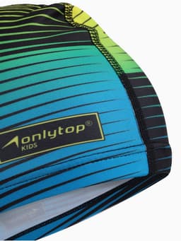 Шапочка для плавания детская ONLYTOP Swim, тканевая, обхват 46-52 см