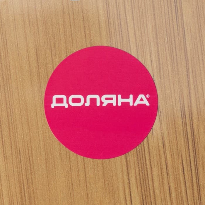 Доска для подачи Доляна «Цинза», d=25 см, толщина 0.8 см, бамбук