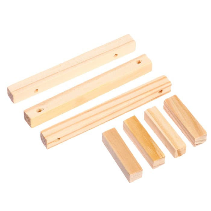 Электронный конструктор «Аэромобиль», из дерева, работает от батареек