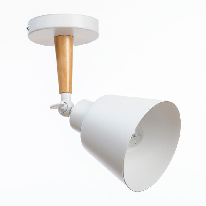 Спот «Цилиндр малый» 1×40 Вт E27 белый 12×20×20 см