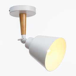 Спот «Цилиндр малый» 1×40 Вт E27 белый 12×20×20 см