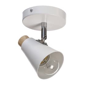 Спот «Конус малый» 1×40 Вт E27 белый 10×15×11.5 см