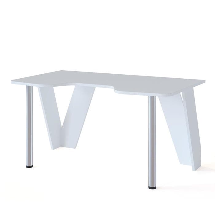 Компьютерный стол «СОКОЛ. КСТ-116», 1500×900×750 мм, цвет белый