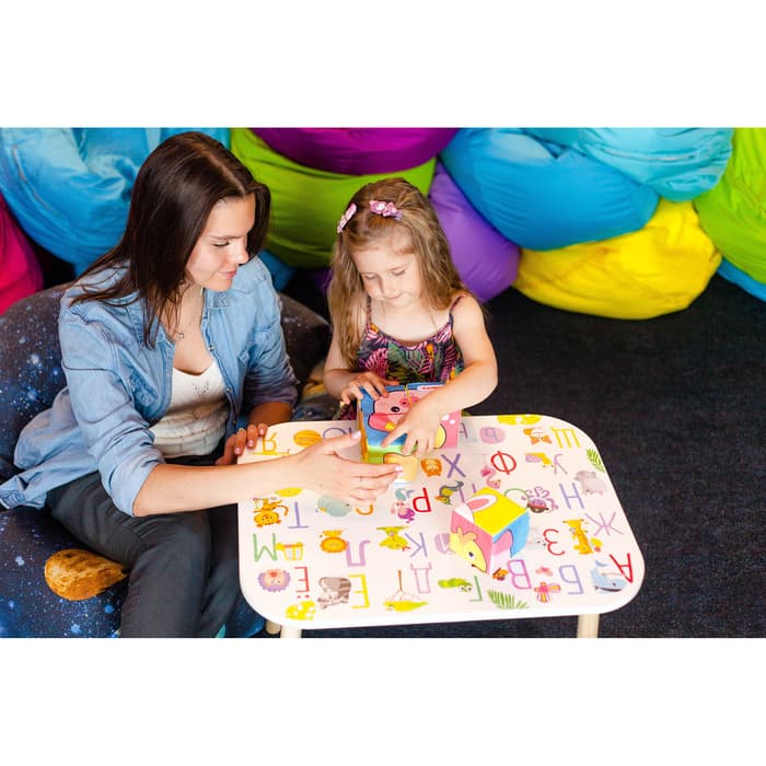 Мягкие кубики IQ-ZABIAKA «Зверята», 4 шт., 8×8 см, по методике Монтессори