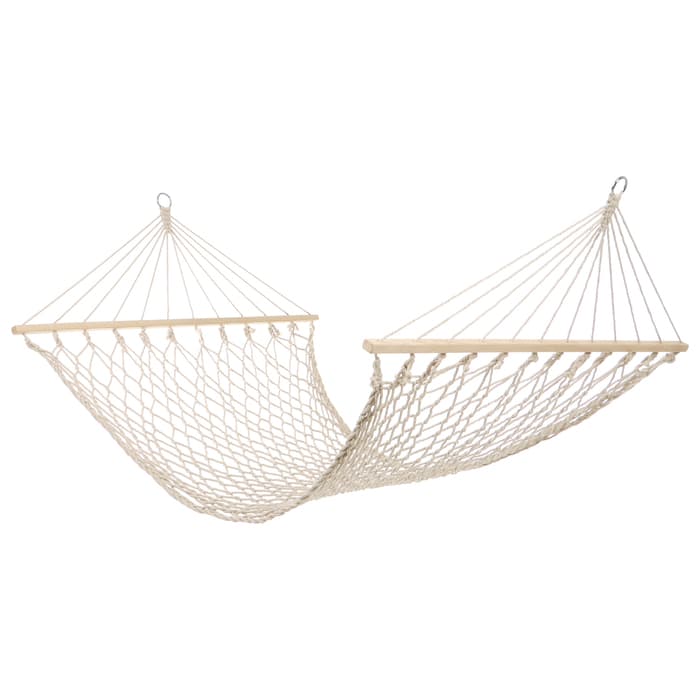 Гамак maclay, с каркасом, 200×120 см, бежевый