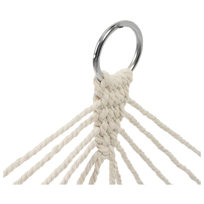 Гамак maclay, с каркасом, 200×120 см, бежевый