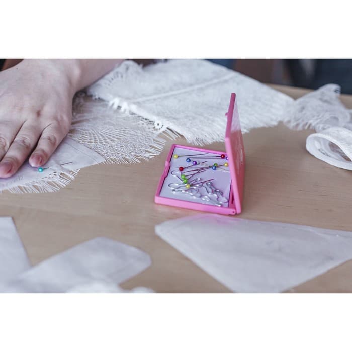 Набор булавок: портновские, с круглым концом, английские, 22 / 37 / 40 мм, 422 шт., разноцветный