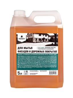 Средство для мытья фасадов и дорожных покрытий Duty Hard +, 5 л