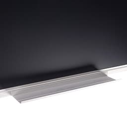 Доска магнитно-меловая, Calligrata REEF, 100×150 см, чёрная, в алюминиевой рамке, с полочкой