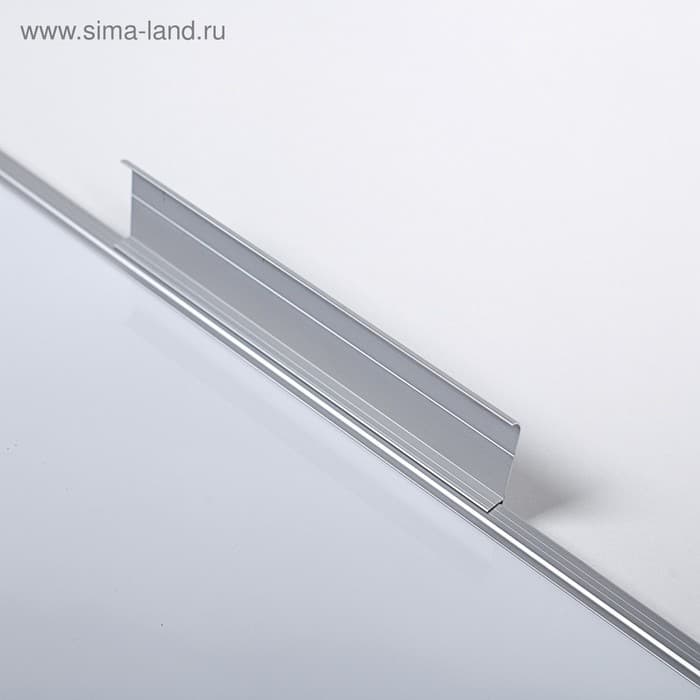 Доска магнитно-маркерная, Calligrata REEF, 100×150 см, в алюминиевой рамке, с полочкой