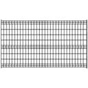Временное ограждение, 3.1×1.7 м, ячейка 20×10 см, d=3.3 мм, цинк, серое