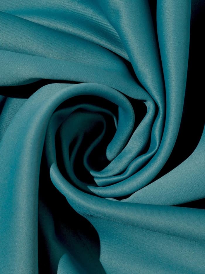 Штора блэкаут портьерная «Этель», размер 270×300 см, цвет изумрудный