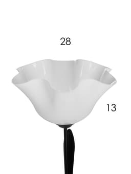 Торшер напольный BayerLux «Пион», 3×15 Вт, E27, черный