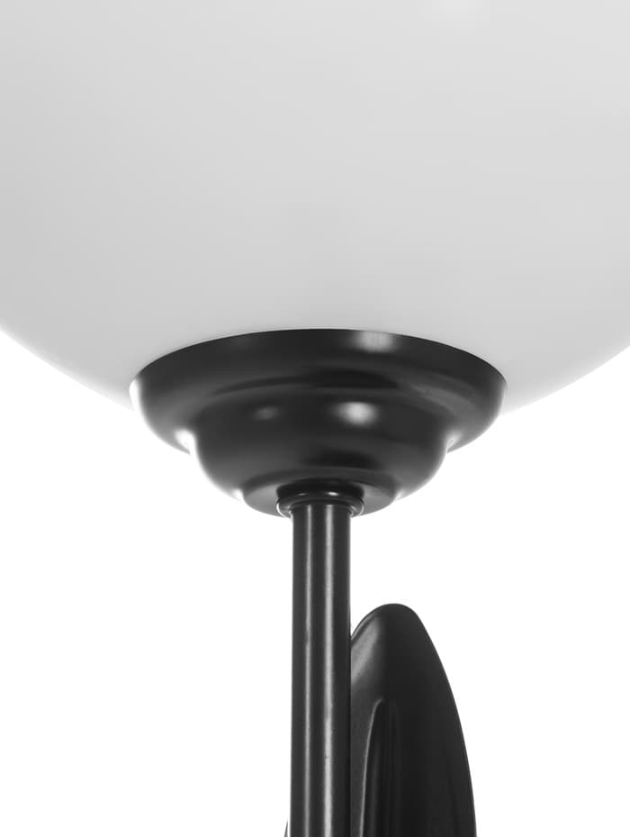 Торшер напольный BayerLux «Пион», 3×15 Вт, E27, черный