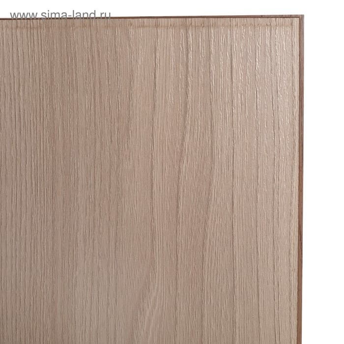 Стол компьютерный «Клик Мебель», 1230×570×1600 мм, с надстройкой, цвет ясень шимо тёмный/светлый