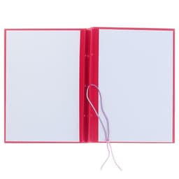 Папка «Курсовая работа» А4, бумвинил, гребешки/сутаж, (без бумаги) красная 10КР01