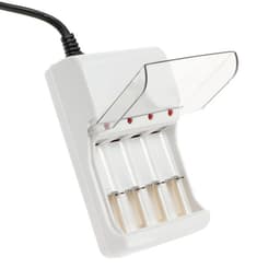 Зарядное устройство для четырех аккумуляторов АА или ААА CHR-56, 1 м, ток заряда 180 мА, белое