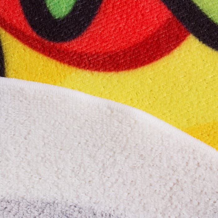 Полотенце пляжное «Этель. Гамбургер», 134×150 см