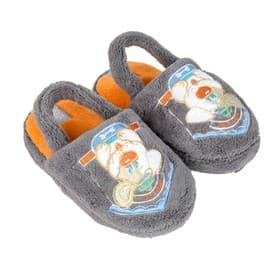Тапочки детские, цвет серый, размер 23-24