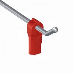 Датчик Stop Lock 6×2×1,5, d отверстия 6 мм, цвет красный
